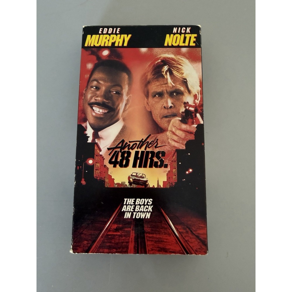 Another 48 Hrs. VHS 1990 Eddie Murphy Nick Nolte Action Comedy Paramount Movie